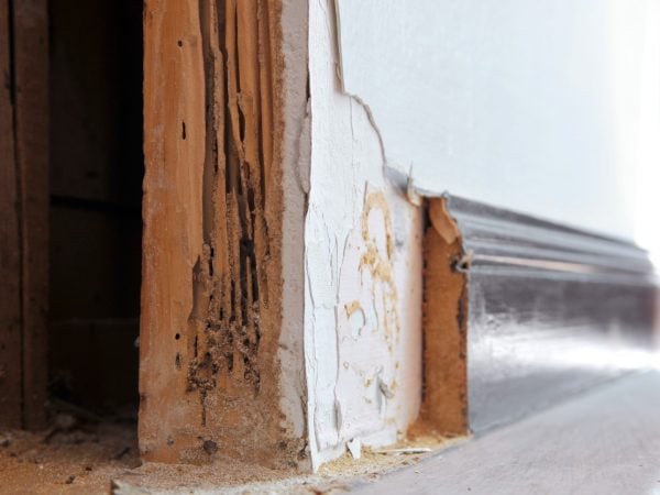 Rotten,Lumber,Inside,Wooden,Wall,Has,Been,Eaten,By,Termites,